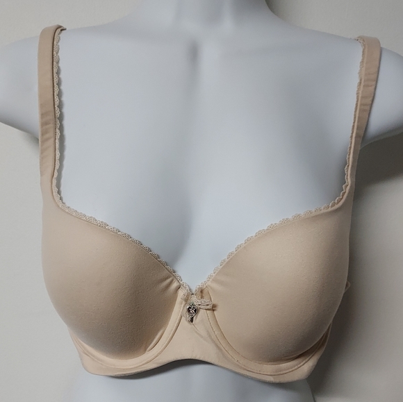 Victoria's Secret Other - 🐚 Victoria's Secret 34D nude beige cream Body by Victoria Lined Demi bra